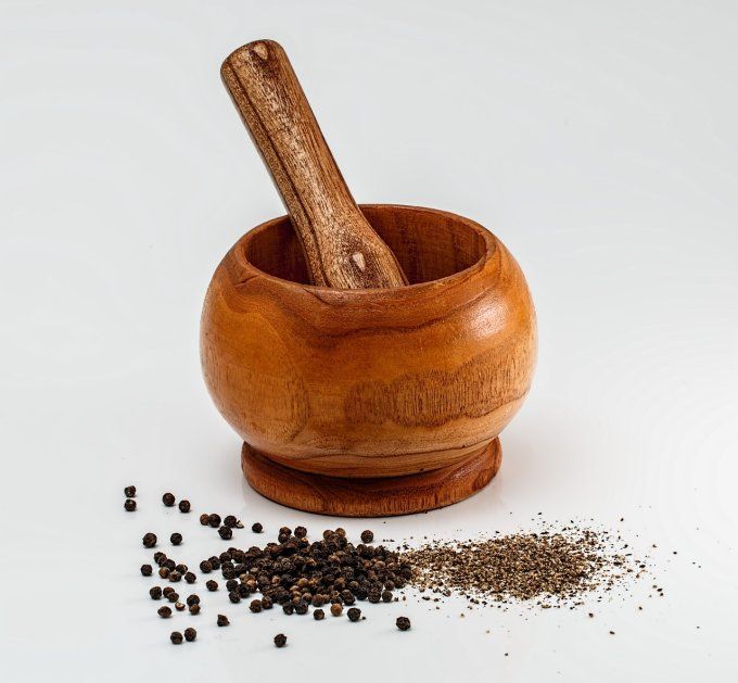 Poivre noir en grains de penja 