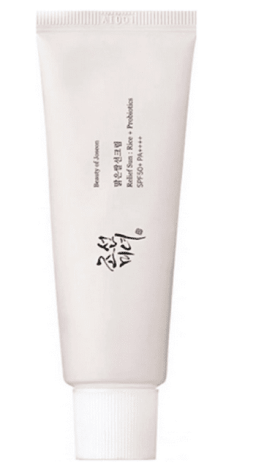 Beauty of Joseon Relief sun: Rice + probiotique SPF50+ beauté coréenne